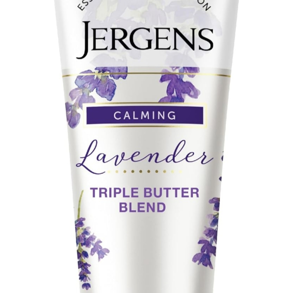 💜 New Jergens Lavender Body Butter with Essential Oils - 7 Oz - Picture 1 of 5